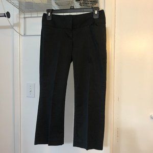 00 Black Express Design Studio Editor Cropped/Capri/Ankle Pant